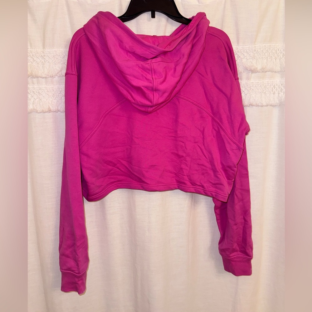 Lululemon Sonic Pink Cropped Hoodie - Picture 3 of 3